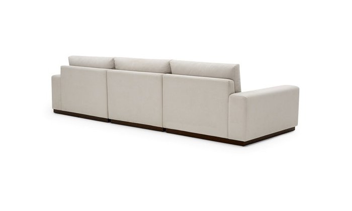 Модульный угловой диван со светлой обивкой - лучшие Угловые диваны в INMYROOM