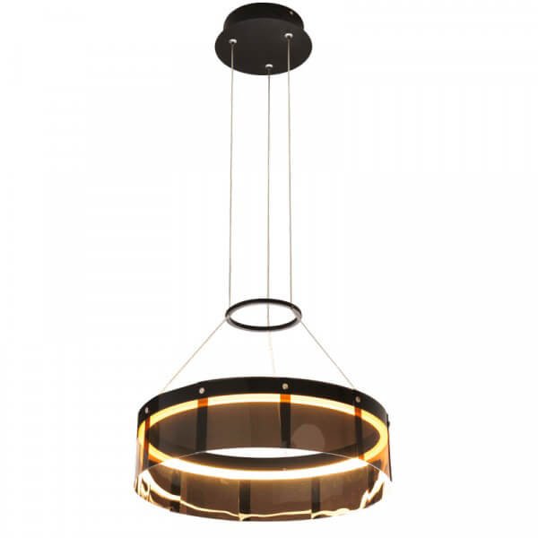 Подвесной светодиодный светильник Aurea из пластика и металла 