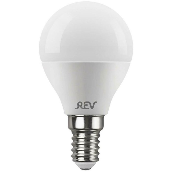 Лампа светодиодная REV G45 Е14 9W 4000K нейтральный белый свет шар 32407 2 - купить Лампочки по цене 94.0 Лампа светодиодная REV G45 Е14 9W 4000K нейтральный белый свет шар 32407 2 - купить Лампочки по цене 94.0