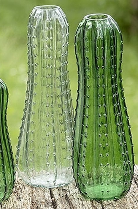 Ваза Cactus из прозрачного стекла - купить Вазы  по цене 6577.0