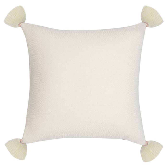 Подушка декоративная Geometry 45х45 белого цвета - купить Декоративные подушки по цене 3390.0