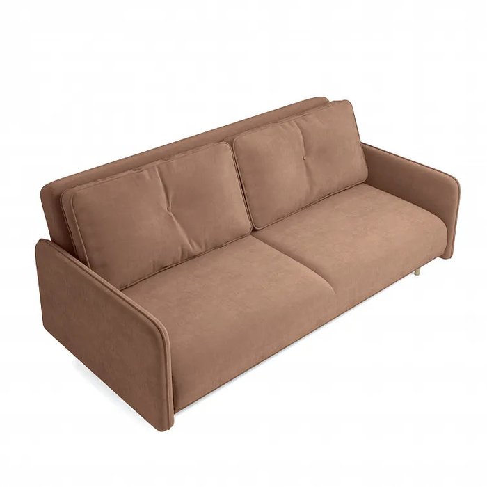 Диван-кровать Блумбер коричневого цвета - лучшие Прямые диваны в INMYROOM