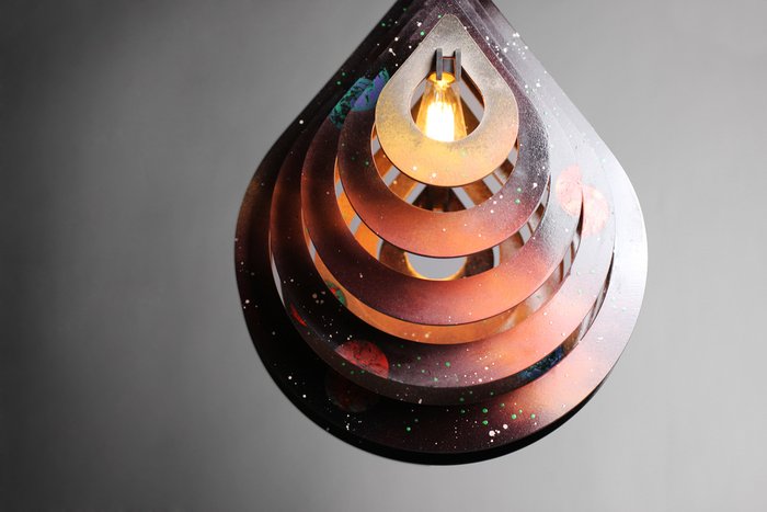 Подвесной каплевидный светильник Mars drop lamp