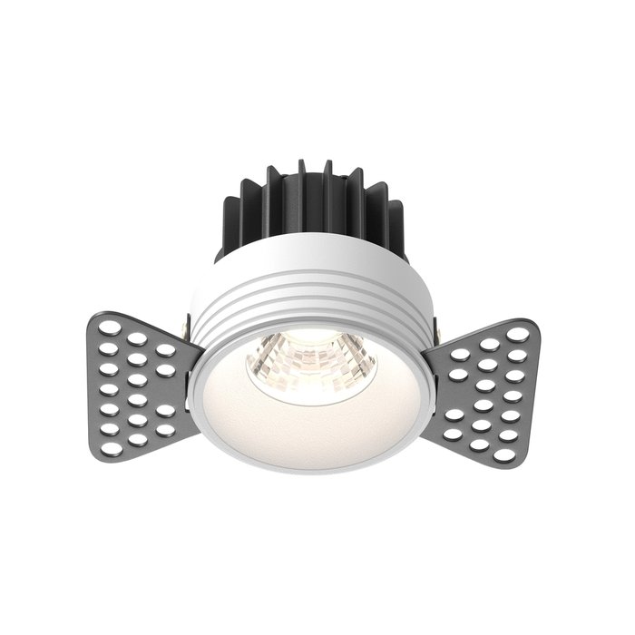 Встраиваемый светильник Technical DL058-7W4K-TRS-W Round Downlight