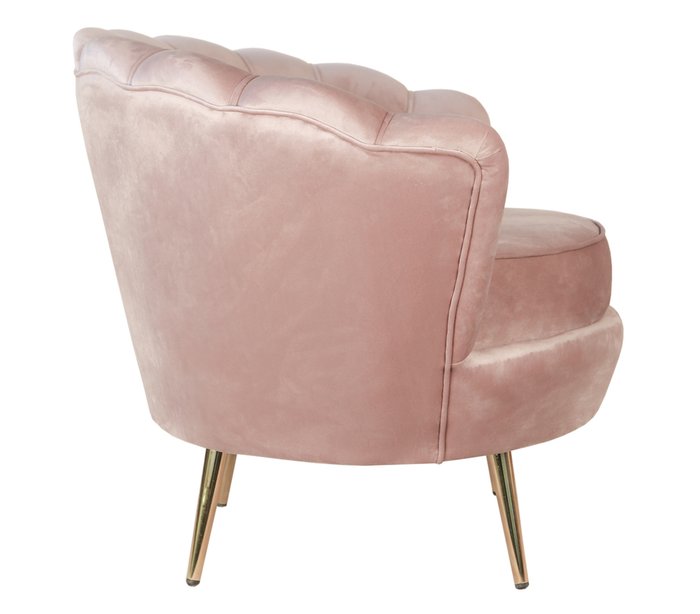 Кресло Pearl розового цвета - лучшие Интерьерные кресла в INMYROOM
