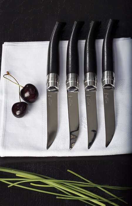 Набор из четырех кухонных ножей Table Chic эбеновое дерево - лучшие Прочее в INMYROOM
