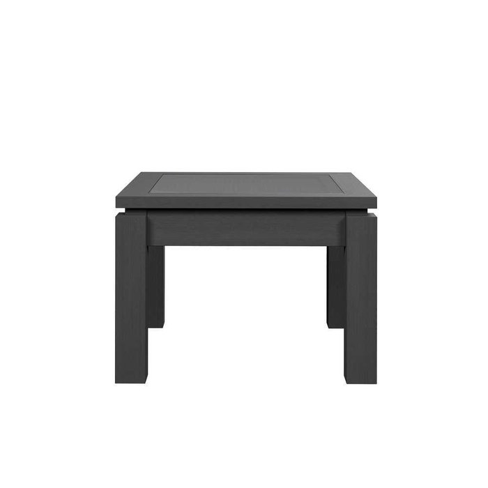 Журнальный столик Летиция черно-коричневого цвета