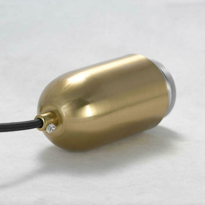 Подвесной светильник черно-золотого цвета - лучшие Подвесные светильники в INMYROOM