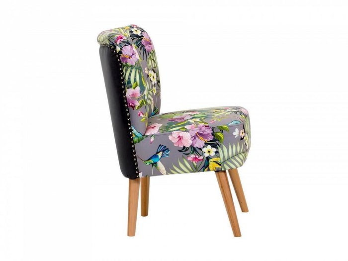 Кресло Barbara с деревянным каркасом  - лучшие Интерьерные кресла в INMYROOM