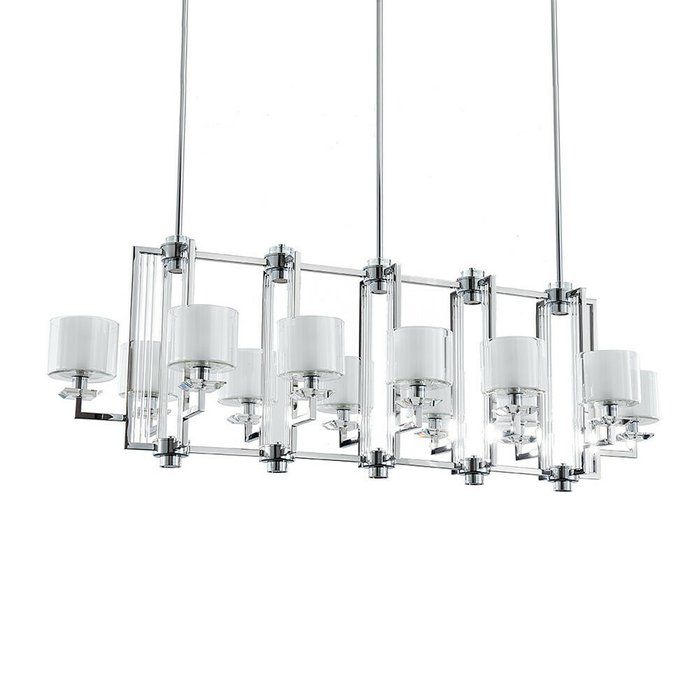 Подвесная люстра Newport 4408+4/S chrome М0064710 - лучшие Подвесные люстры в INMYROOM Подвесная люстра Newport 4408+4/S chrome М0064710 - лучшие Подвесные люстры в INMYROOM