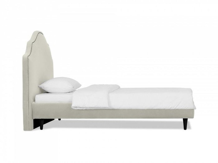Кровать Princess II L 120х200 светло-серого цвета - купить Кровати для спальни по цене 51300.0