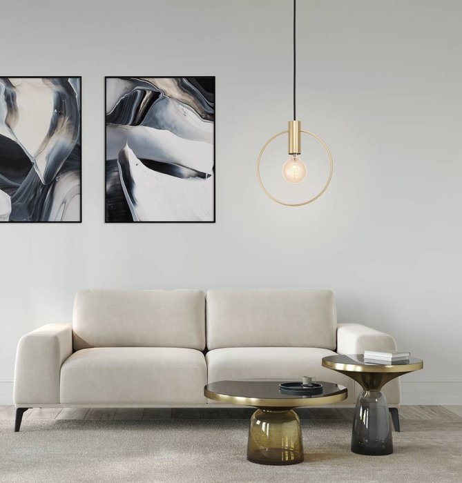 Подвесной светильник Manizales 98834 (металл, цвет золото) - купить Подвесные светильники по цене 5790