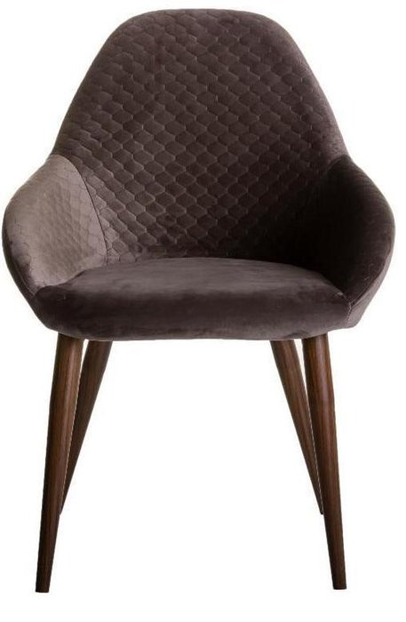 Стул Kent серо-коричневого цвета - лучшие Обеденные стулья в INMYROOM