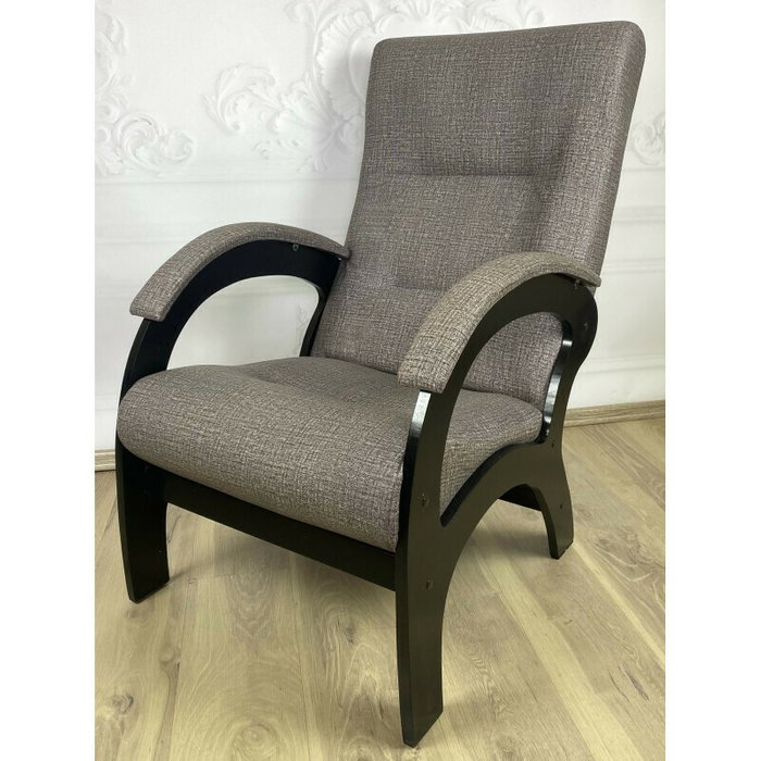 Кресло Классика темно-серого цвета - купить Интерьерные кресла по цене 8997.0
