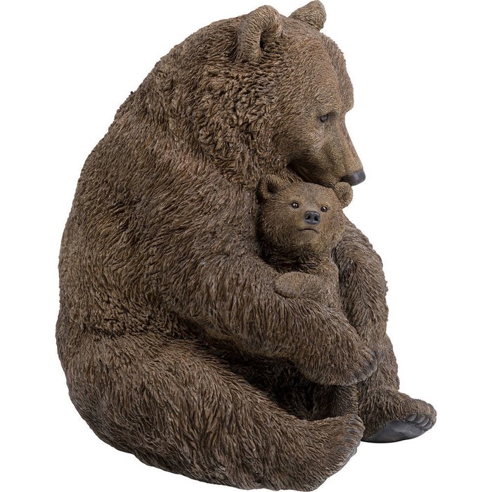 Статуэтка Bear Family коричневого цвета - купить Фигуры и статуэтки по цене 259990.0