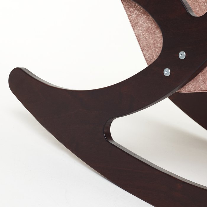 Кресло-качалка Венера серо-коричневого цвета - купить Интерьерные кресла по цене 13985.0