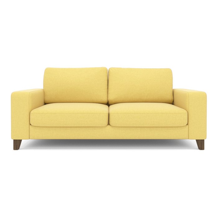  Диван Ruby ST трехместный желтого цвета - купить Прямые диваны по цене 59000.0
