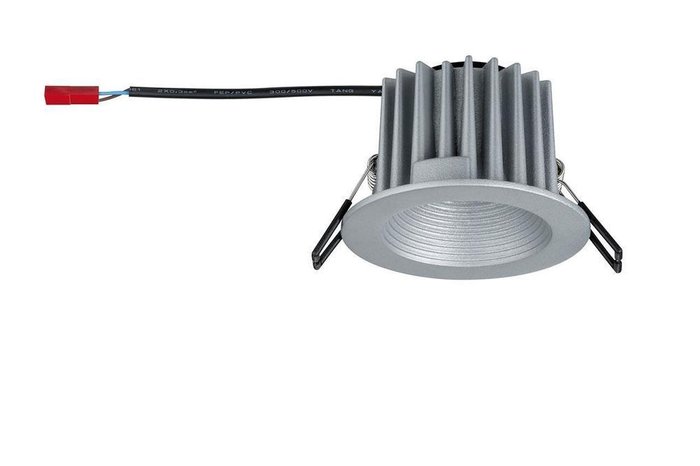 Встраиваемый светодиодный светильник Helia серого цвета - купить Встраиваемые споты по цене 7560.0
