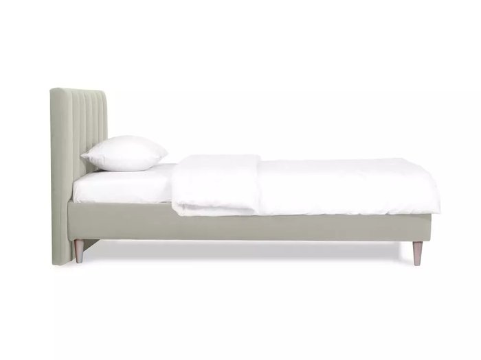 Кровать Prince Louis L 120х200 бежево-серого цвета  - купить Кровати для спальни по цене 61830.0