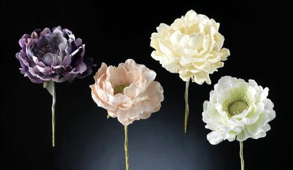 Искусственные цветы «Анемона»  из пластика  - купить Декоративные цветы по цене 570.0