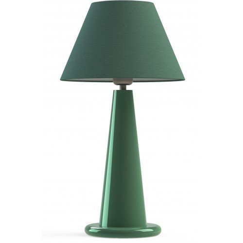 Настольная лампа Conum темно-зеленая