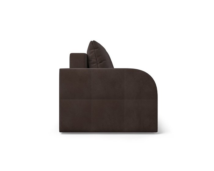 Прямой диван-кровать Марсель 3 коричневого цвета - лучшие Прямые диваны в INMYROOM