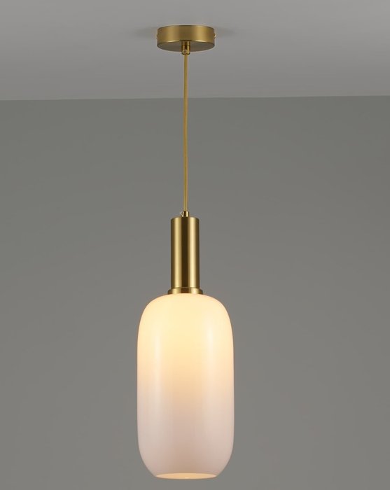 Подвесной светильник Martin с белым светильником - лучшие Подвесные светильники в INMYROOM