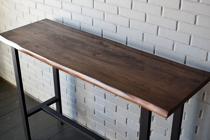 Барный стол Bar 02 черно-коричневого цвета - купить Барные столы по цене 48600.0