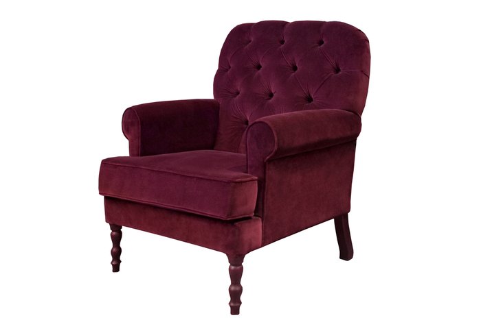 Кресло Sevilla-S бордового цвета
