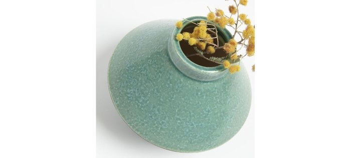 Керамическая ваза Cokkie светло-зеленого цвета - купить Вазы  по цене 1690.0