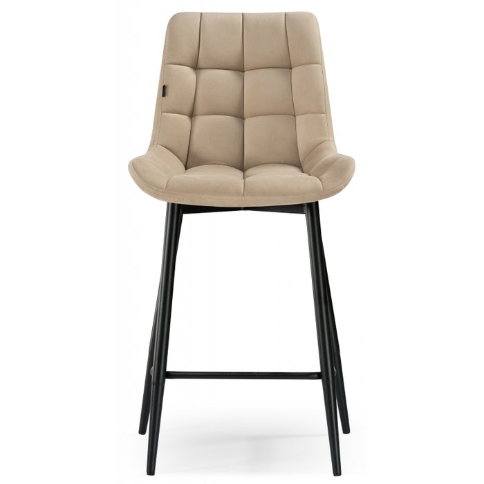 Стул полубарный Алст бежевого цвета - купить Барные стулья по цене 6080.0