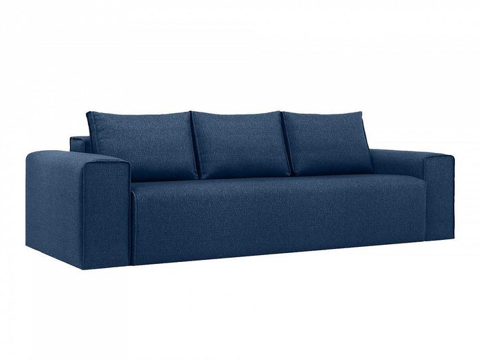 Диван-кровать Bui темно-синего цвета - купить Прямые диваны по цене 74790.0