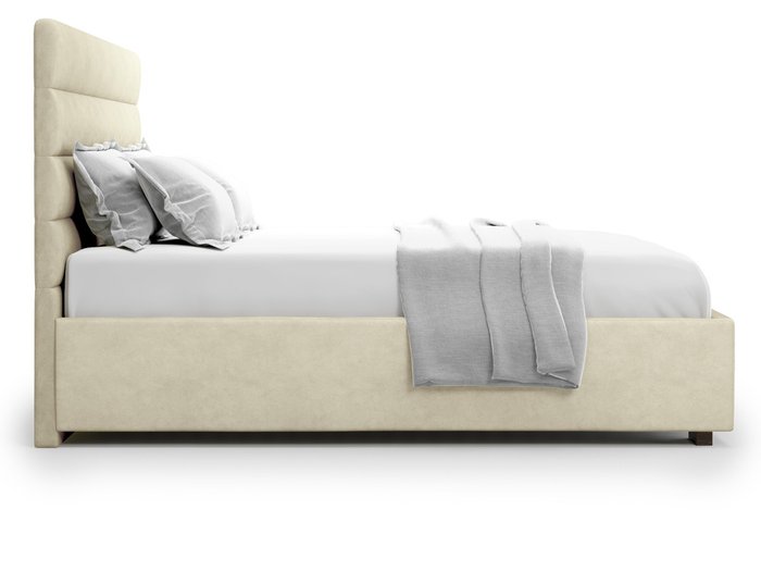 Кровать Karezza 180х200 бежевого цвета с подъемным механизмом - лучшие Кровати для спальни в INMYROOM