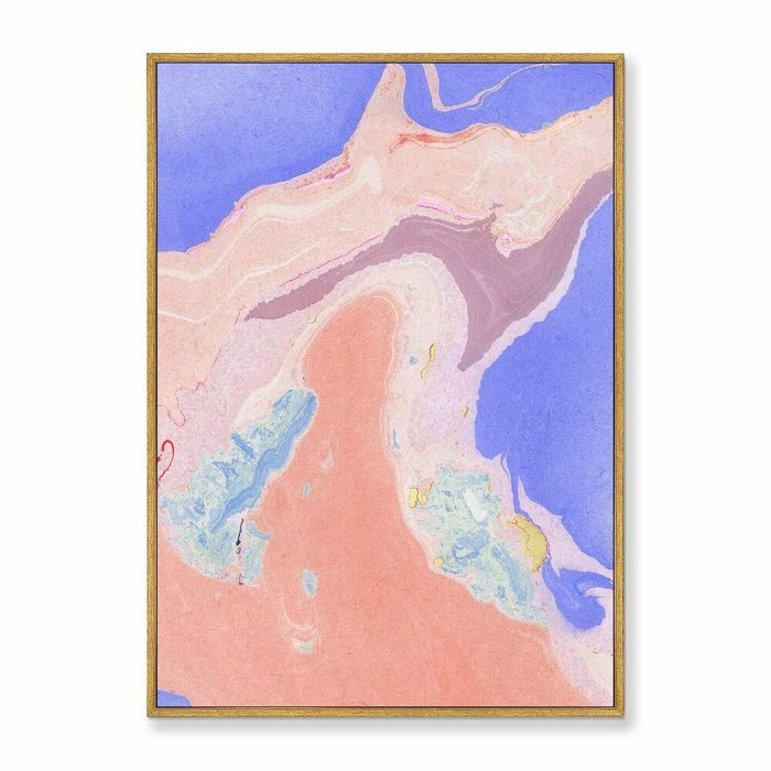 Репродукция картины на холсте Island in the Ocean, 2021г. - купить Картины по цене 21999.0