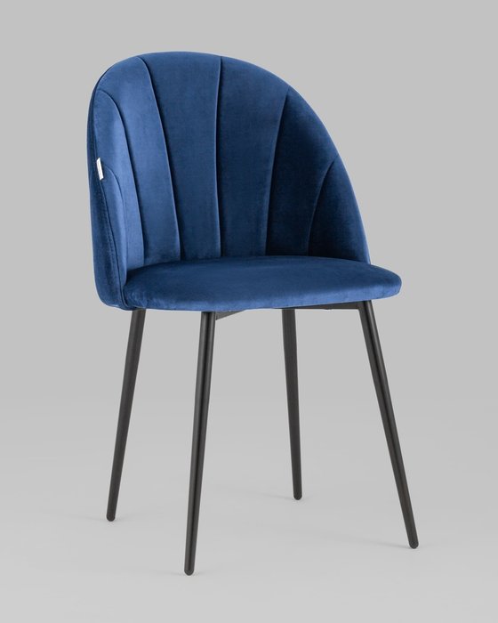Стул Логан New синего цвета - купить Обеденные стулья по цене 7190.0