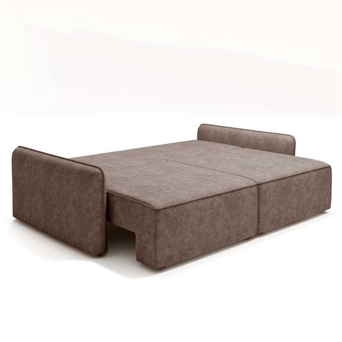 Диван-кровать Урбан коричневого цвета - купить Прямые диваны по цене 206501.0
