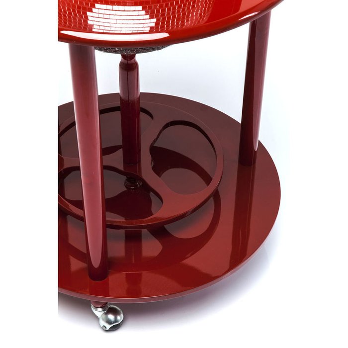 Глобус Bar Disco красного цвета - лучшие Винные шкафы в INMYROOM