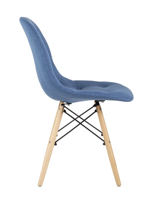 Стул Soft синего цвета - купить Обеденные стулья по цене 6690.0