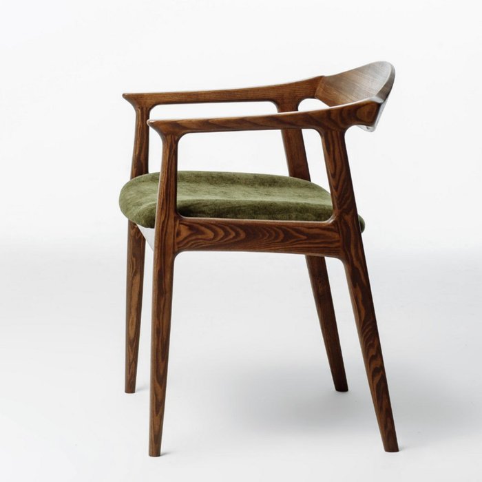 Стул кухонны Kennedi коричнево-зеленого цвета - купить Обеденные стулья по цене 27900 Стул кухонны Kennedi коричнево-зеленого цвета - купить Обеденные стулья по цене 27900