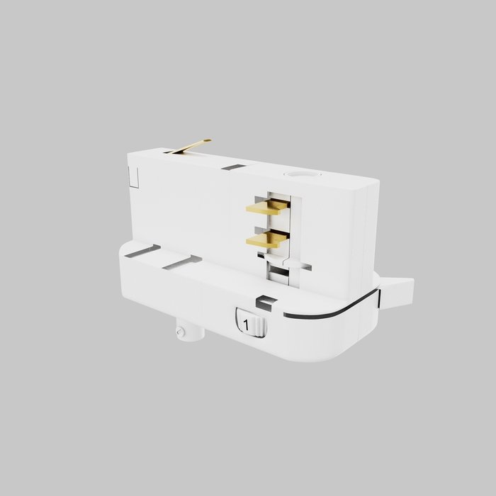 Комплектующие для трековой системы Technical TRA005-3-A-W Accessories for tracks Trinity Трехфазная трековая система TRINITY - лучшие Соединитель (коннектор) для треков в INMYROOM Комплектующие для трековой системы Technical TRA005-3-A-W Accessories for tracks Trinity Трехфазная трековая система TRINITY - лучшие Соединитель (коннектор) для треков в INMYROOM