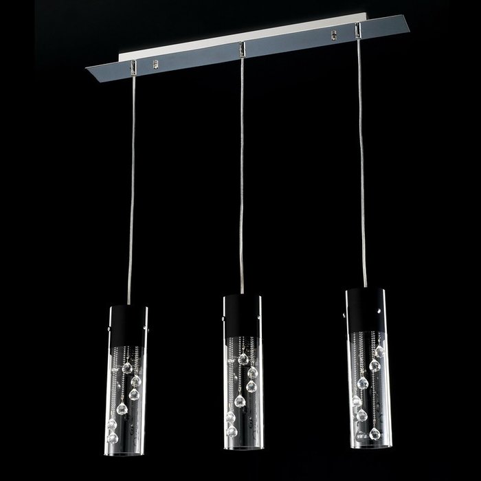 Подвесной светильник Illuminati ST Luce с плафонами из прозрачного стекла - купить Подвесные люстры по цене 20918.0