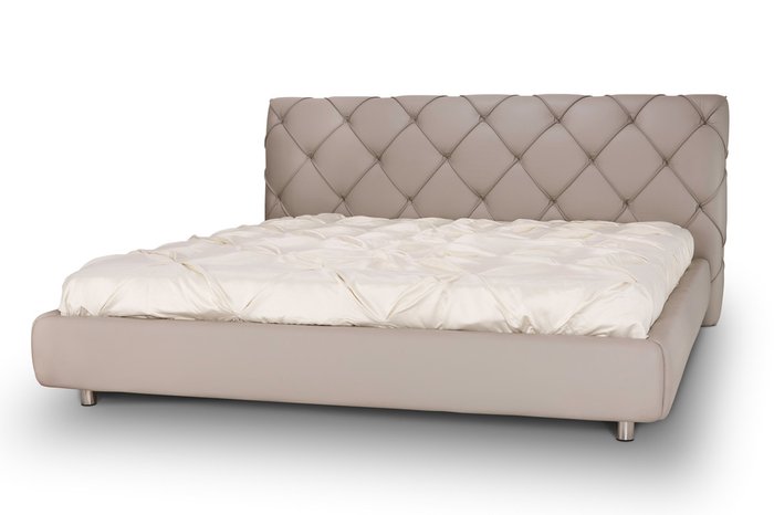 Кровать Prince с обивкой из кожи 180х200 см - купить Кровати для спальни по цене 99000.0