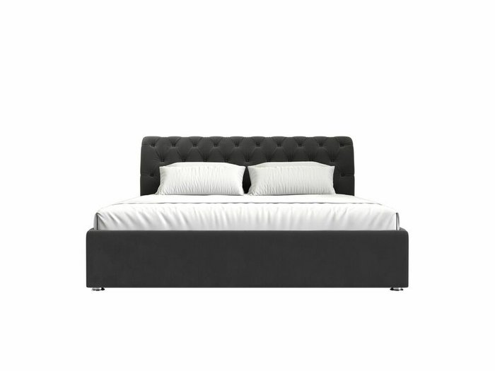 Кровать Сицилия 160х200 серого цвета с подъемным механизмом - купить Кровати для спальни по цене 88999.0