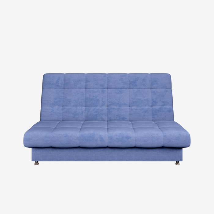 Диван-кровать Юта синего цвета - купить Прямые диваны по цене 32769.0