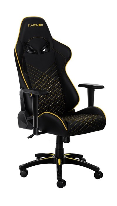 Премиум игровое кресло Hero черно-желтого цвета - лучшие Офисные кресла в INMYROOM