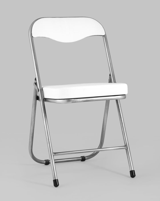 Стул складной Джон белого цвета  - купить Обеденные стулья по цене 3490.0