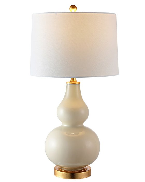 Настольная лампа Мерсер белого цвета - купить Настольные лампы по цене 14560.0