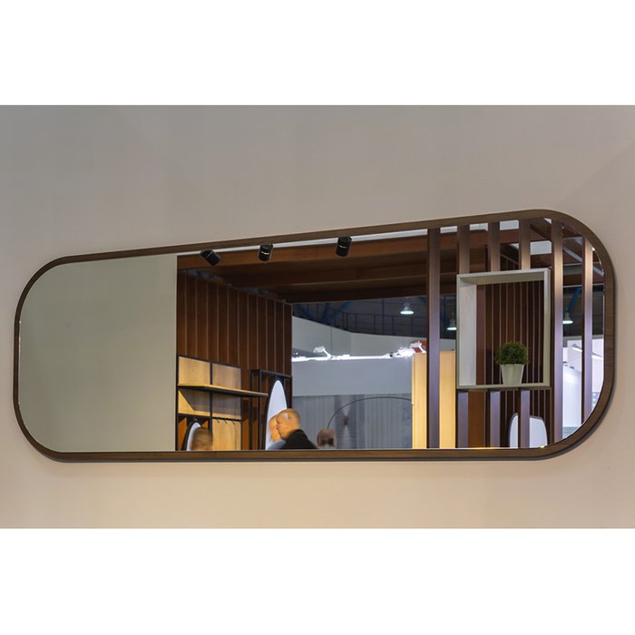 Настенное зеркало Сканди с деревянной рамой - купить Настенные зеркала по цене 8910.0