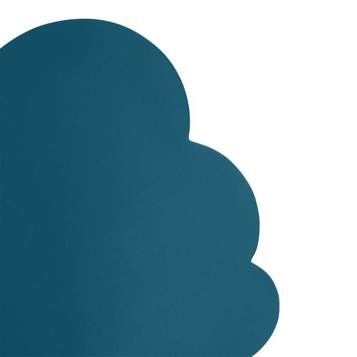 Ночник в форме облака из металла Hodei синего цвета - лучшие Ночники в INMYROOM