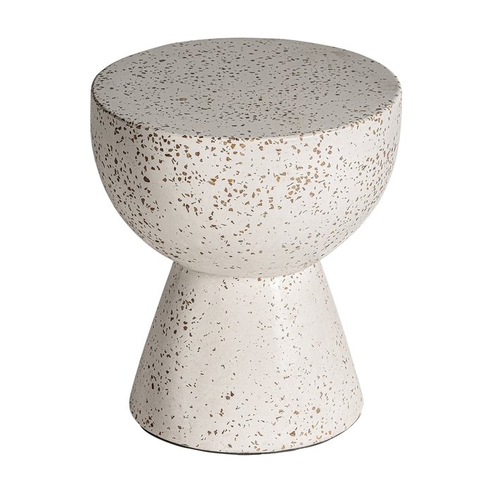Приставной столик Albenga белого цвета  - купить Журнальные столики по цене 61990.0